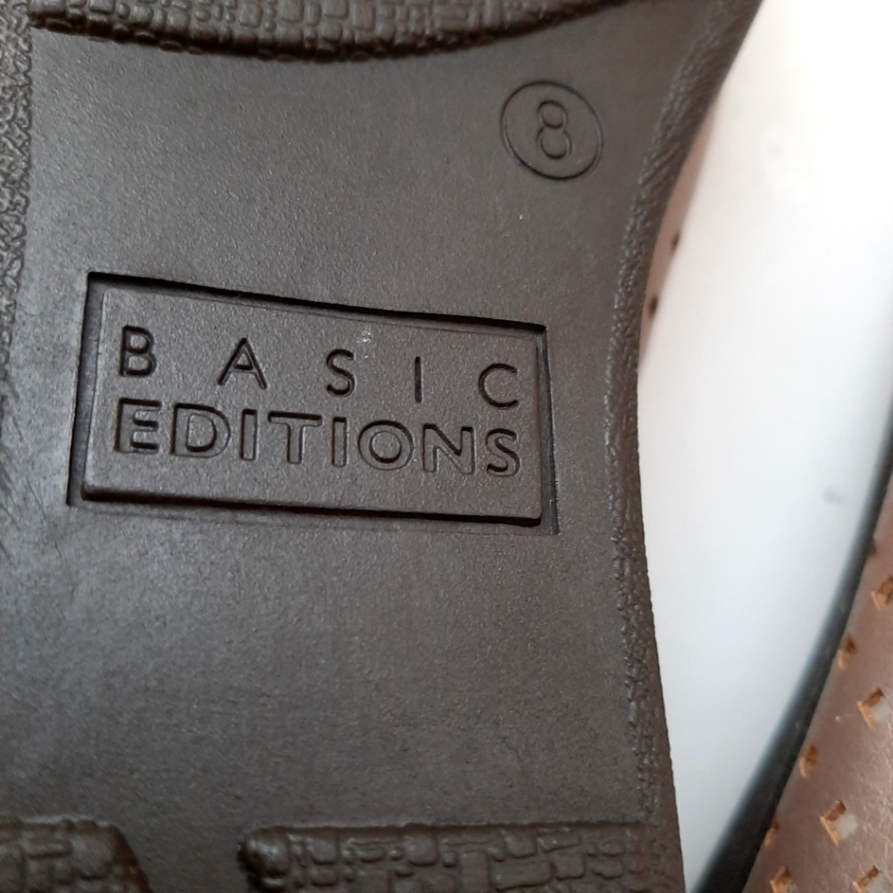 Basic Editions Golden Metallic Shoes - Picture 6 of 7